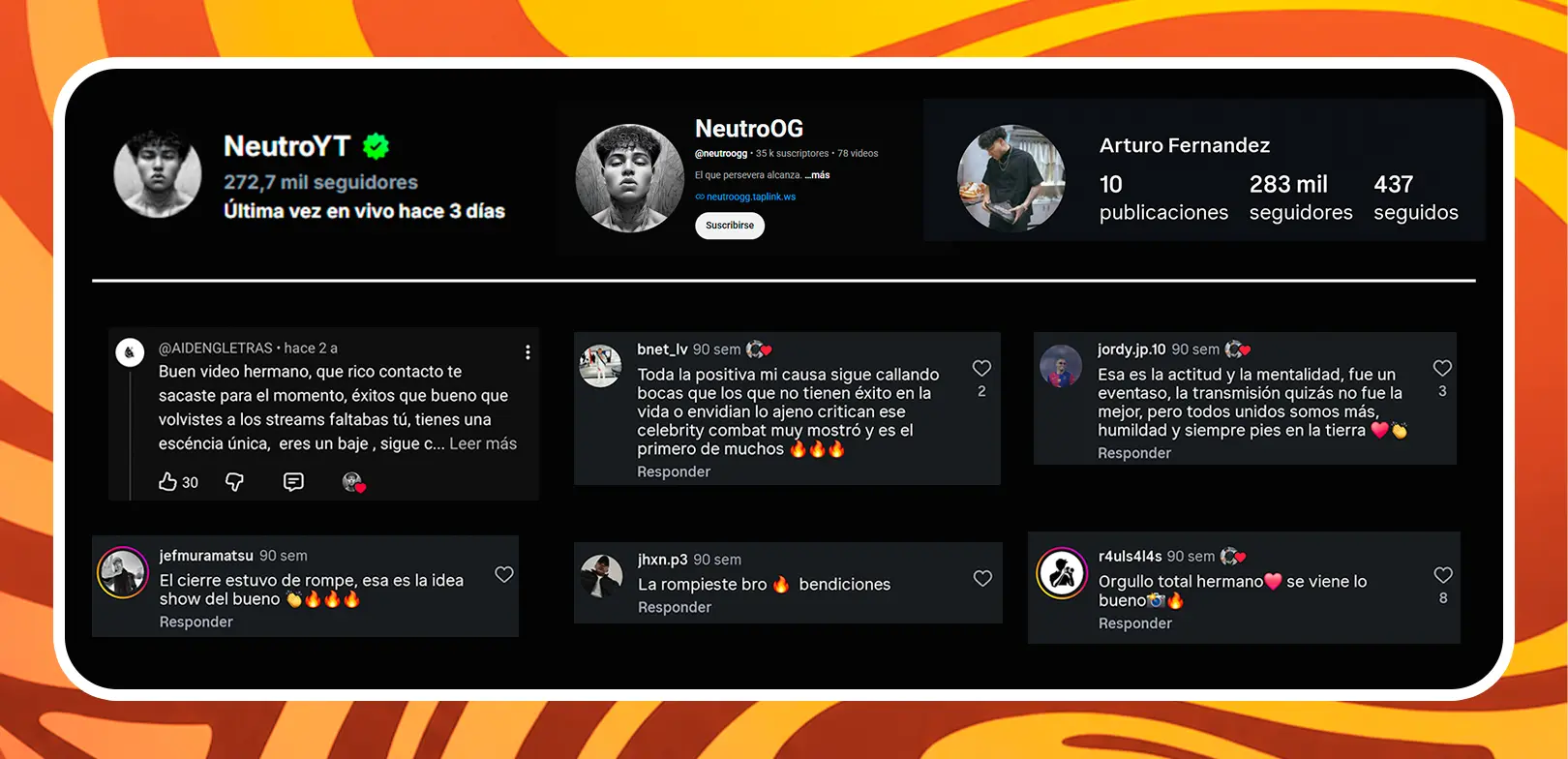 Comentarios de la comunidad